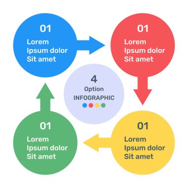 İş akışı düzeni için iş bilgisi şablonunun vektör illüstrasyonu