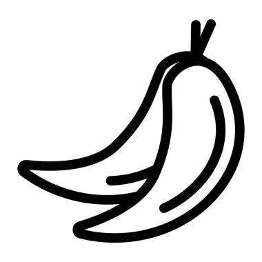 sebze. Web simgesi basit illüstrasyon