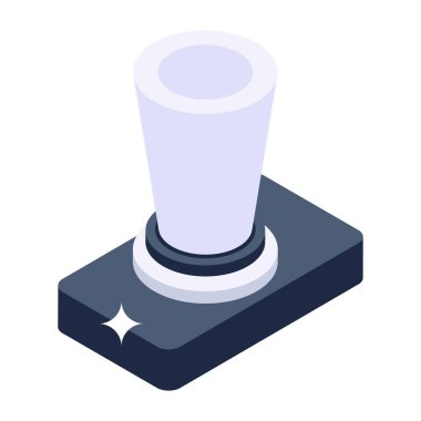 Çizgi film simgesinin vektör çizimi