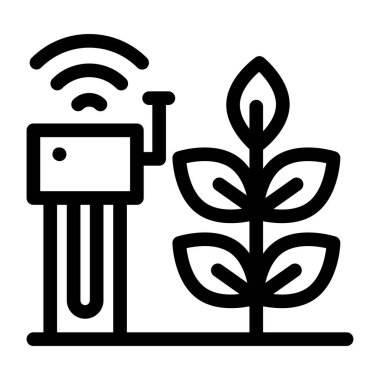 gübre ağ simgesi basit tasarım  