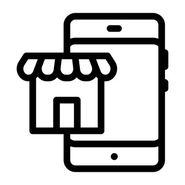 mobil uygulama. Web simgesi