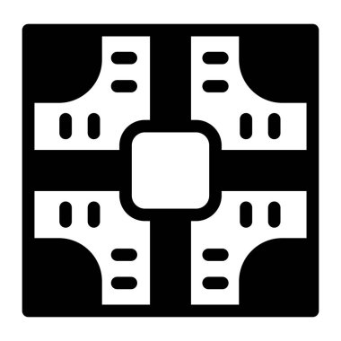 Şato. Web simgesi basit illüstrasyon