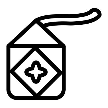 Parti. Web simgesi basit illüstrasyon