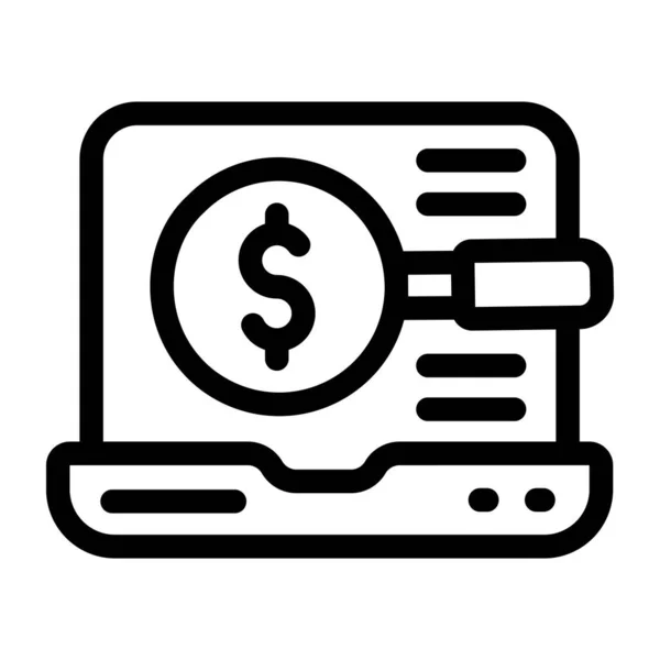 Dollar Flat Vector Icon — Stock Vector