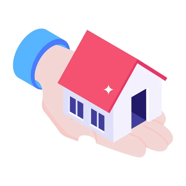 Haus Web Symbol Einfache Illustration — Stockvektor