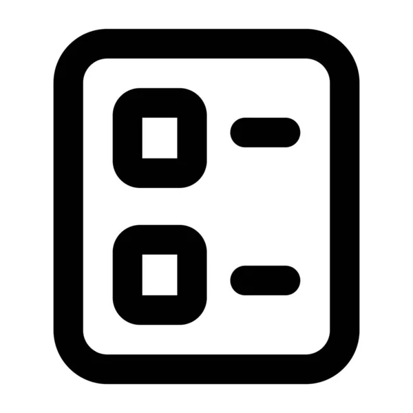 Wektor Ikony Baterii Izolowany Białym Tle Znak Zegarowy Przezroczysty Symbole — Wektor stockowy