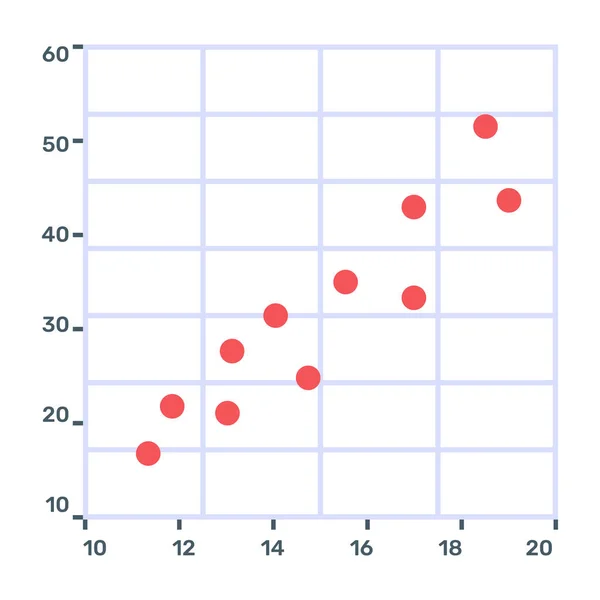 Üzleti Chart Web Ikon Vektor Illusztráció — Stock Vector