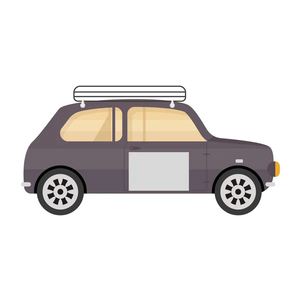 Icono Del Vehículo Coche Ilustración Plana Los Iconos Vectores Camiones — Archivo Imágenes Vectoriales