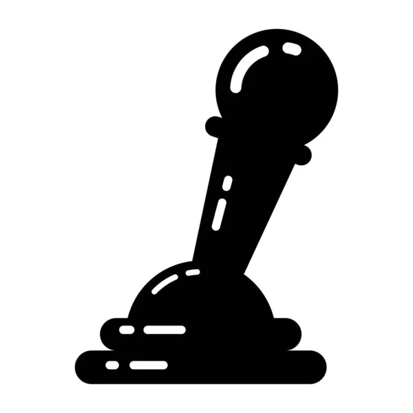 Joystick Web Ikon Egyszerű Tervezés — Stock Vector