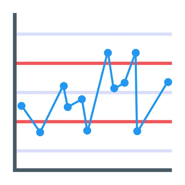 Gráfico Gráfico Infografía Con Estadísticas Vector Ilustración Diseño — Vector de stock