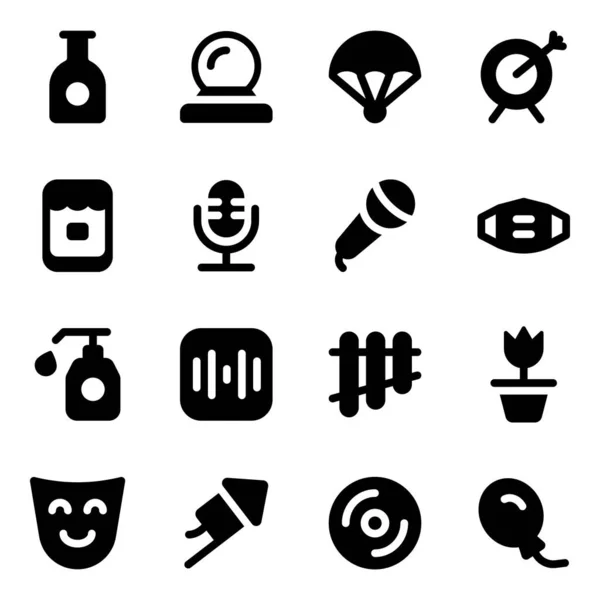 Set Mit Universellen Symbolen Für Web Und Mobiltelefone — Stockvektor