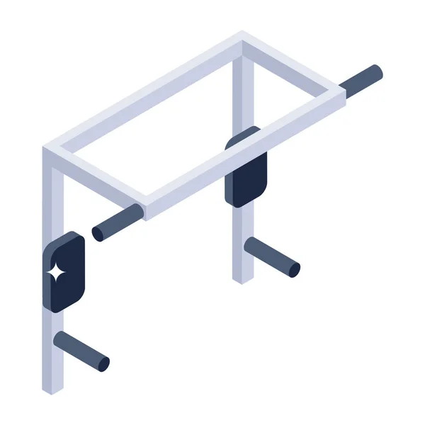Fitnessgeräte Web Symbol Einfaches Design — Stockvektor