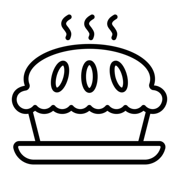 纸杯蛋糕Web图标简单说明 — 图库矢量图片