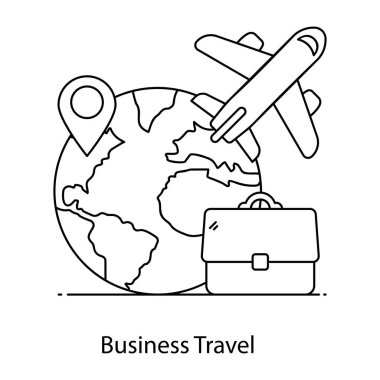 seyahat konsepti tasarımı, vektör illüstrasyonu 10 eps grafik.