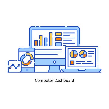 düz tasarım konsepti, seo modern simgenin vektör illüstrasyonu