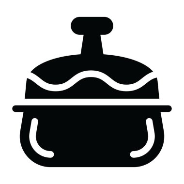 Şapka. Web simgesi basit illüstrasyon