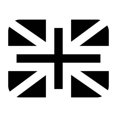 Basit grafik simgesi vektör illüstrasyonu