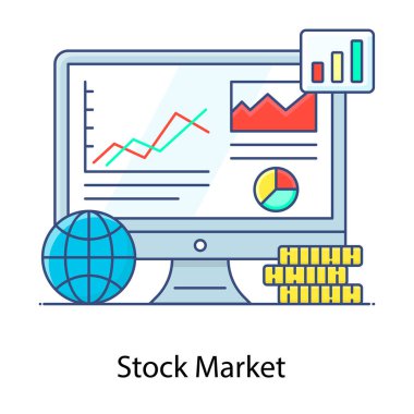 İş analizleri. Web simgesi