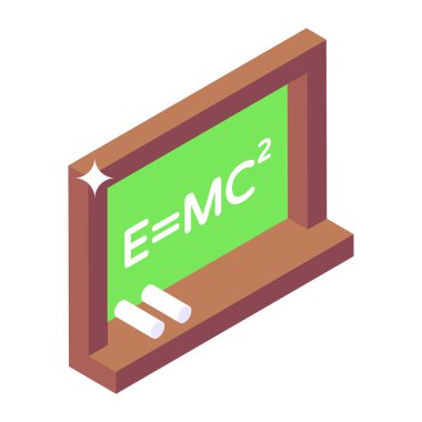 Dünyanın gelişimi için bir arka planın izometrik çizimi.