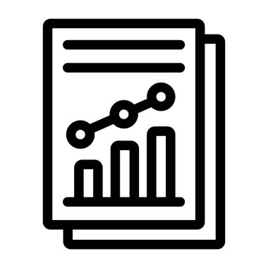 Analizler. Web simgesi basit tasarım