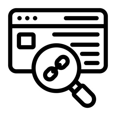 Arama motoru optimizasyonu düz simgeler vektör çizimi