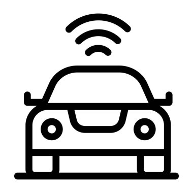 Araba servisi. Web simgesi