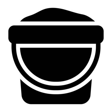 kova, basit vektör çizimi