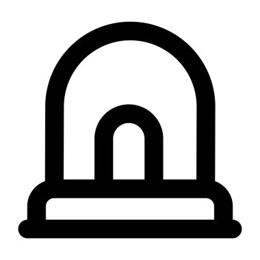 acil ışık web simgesi basit tasarım