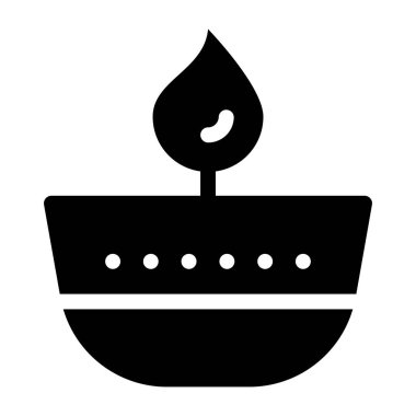 Yemek ikonu. vektör illüstrasyonu