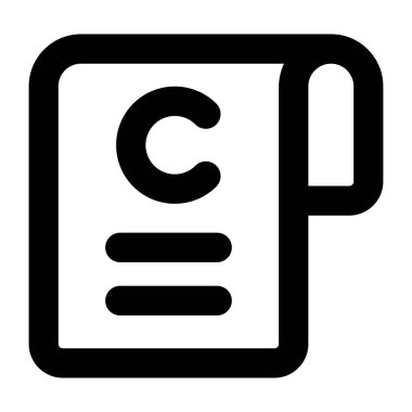 kahve kupası düz vektör simgesi