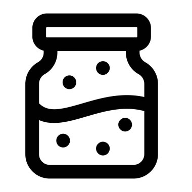 şişe web simgesi basit tasarım