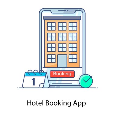 Bina şeklinde elle çizilmiş modern düz ev simgesi