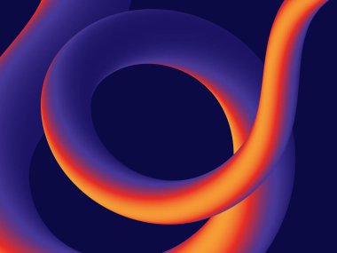 Çemberler tasarım veya modern kompozisyon için soyut renkli arkaplan