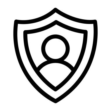 Şeritli ve etiket vektör resimli kalkan