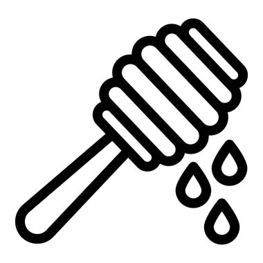 Tatlım. Web simgesi basit illüstrasyon