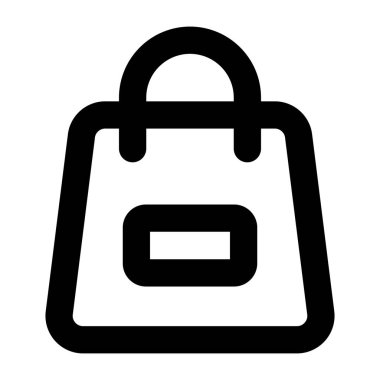 Alışveriş çantası. Basit tasarım