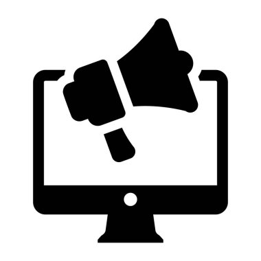 Seo simgesinin el çizimi vektör illüstrasyonu