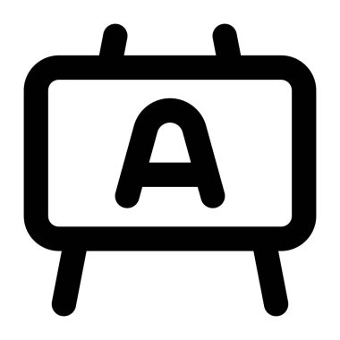 Yazılı not. Basit resimleme