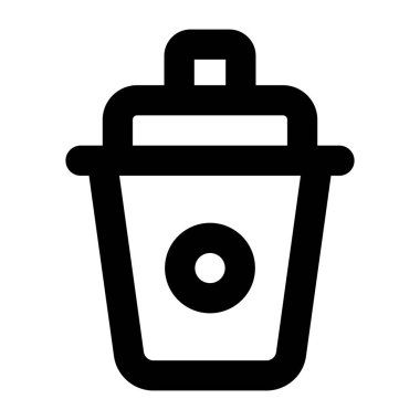 Çöp kutusu. Basit tasarım