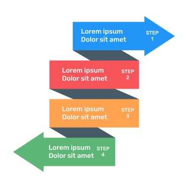 Pankart, el ilanı, poster, web tasarımı, sunum, bilgi grafikleri için iş bilgisel şablonu çizimi.