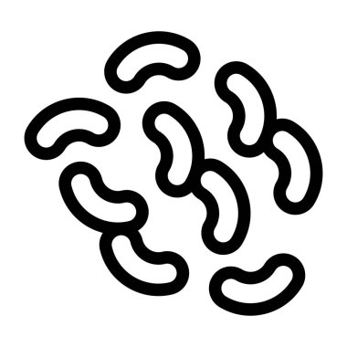 Öngörülü bir çiçeğin siyah beyaz deseninin vektör çizimi