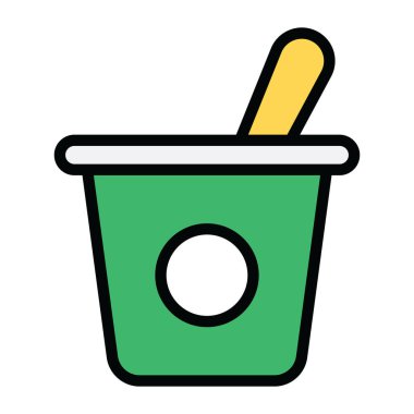 kahve fincanı web simgesi basit tasarım