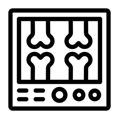 Alışveriş ve ticaret hattı vektör simgesi.