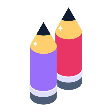 kalem simgesi vektör illüstrasyonu