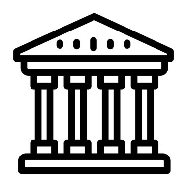 Banka binası. Basit tasarım