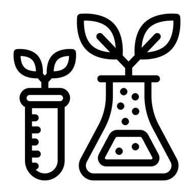 Bilim. Web simgesi basit tasarım 