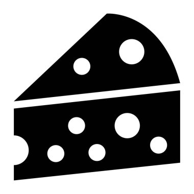 Peynir. Web simgesi basit illüstrasyon