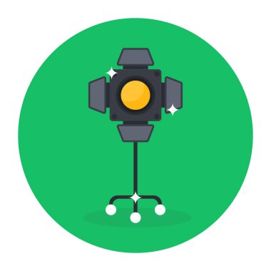 kamera, video, robot, webcam, tripod, dijital simge vektörü