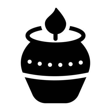 Mum. Web simgesi basit illüstrasyon