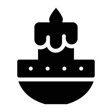 kek vektörü renk simgesi